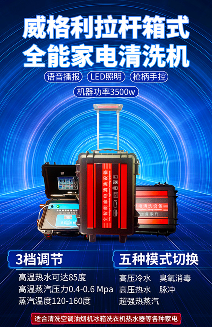 不管買家電清洗機還是地暖清洗機，性能效果很重要
